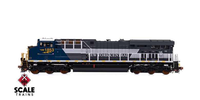 Scaletrains SXT39933 GE ES44AH - CSX/Heritage/New York Central/NYC #1853 - ESU v5.0 DCC & Sound HO Scale