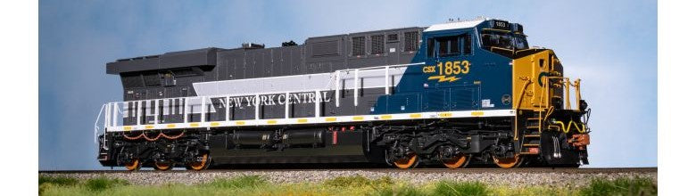 Scaletrains SXT39933 GE ES44AH - CSX/Heritage/New York Central/NYC #1853 - ESU v5.0 DCC & Sound HO Scale
