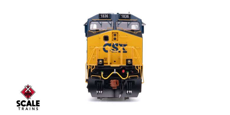 Scaletrains SXT39937 GE ES44AH - CSX/Heritage/Richmond, Fredericksburg & Potomac/RFP #1836 - ESU v5.0 DCC & Sound HO Scale