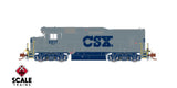 ScaleTrains SXT39955 EMD GP30, RDMT Road Slug, CSX/Stealth “G” Scheme #2232 DCC & Sound N Scale