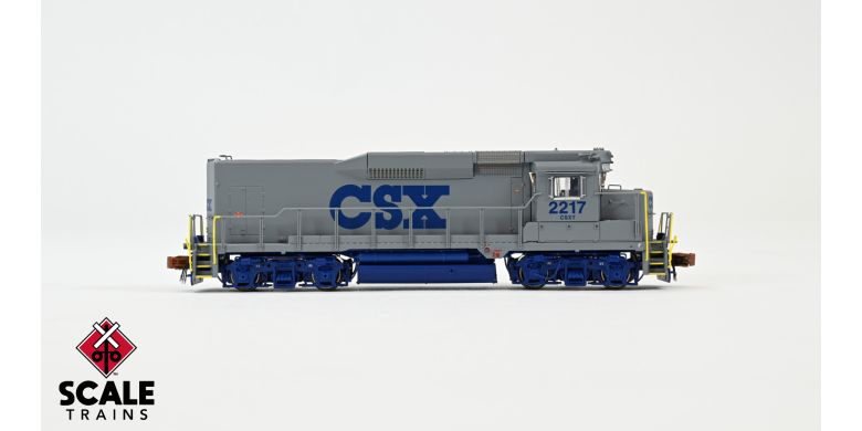 ScaleTrains SXT39955 EMD GP30, RDMT Road Slug, CSX/Stealth “G” Scheme #2232 DCC & Sound N Scale