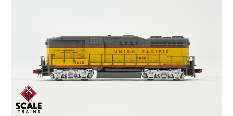 ScaleTrains SXT40009 EMD GP30B Freight, Union Pacific/Dependable Transportation #726B DCC & Sound N Scale