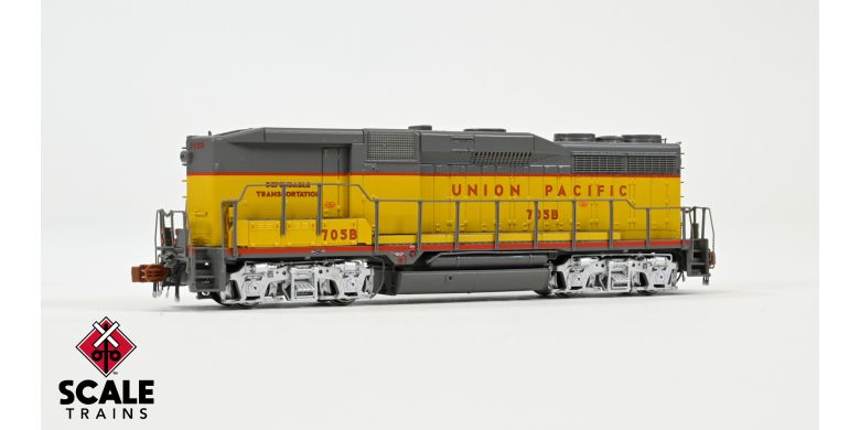 ScaleTrains SXT40009 EMD GP30B Freight, Union Pacific/Dependable Transportation #726B DCC & Sound N Scale