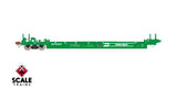 Scaletrains SXT40088 PS-Trinity Backpacker Well Car Set (5) Burlington Northern/Twin-Pack #63905 HO Scale