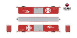 Scaletrains SXT40091 Thrall 86' High-Cube Double-Plug-Door Boxcar, Santa Fe/ATSF #36753 HO Scale