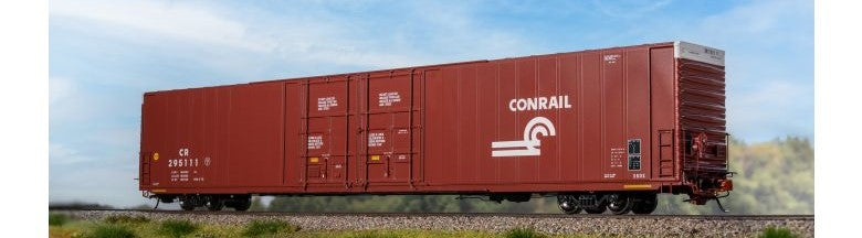 Scaletrains SXT40101 Thrall 86' High-Cube Double-Plug-Door Boxcar, Conrail/Small Logo/CR #295111 HO Scale