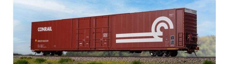 Scaletrains SXT40102 Thrall 86' High-Cube Double-Plug-Door Boxcar, Conrail/Extra Large Logo/CR #295039 HO Scale