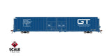 Scaletrains SXT40103 Thrall 86' High-Cube Double-Plug-Door Boxcar, Grand Trunk Western/The Good Track Road/GTW #127002 HO Scale