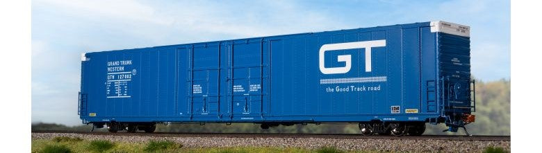 Scaletrains SXT40103 Thrall 86' High-Cube Double-Plug-Door Boxcar, Grand Trunk Western/The Good Track Road/GTW #127002 HO Scale