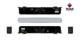 Scaletrains SXT40107 Thrall 86' High-Cube Double-Plug-Door Boxcar, Norfolk & Western/NW Block Logo/N&W #861183 HO Scale