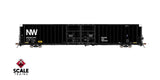 Scaletrains SXT40107 Thrall 86' High-Cube Double-Plug-Door Boxcar, Norfolk & Western/NW Block Logo/N&W #861183 HO Scale