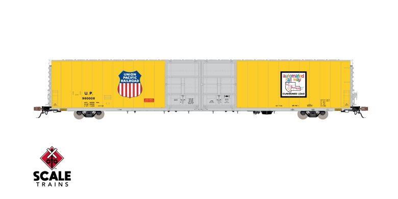 Scaletrains SXT40114 Thrall 86' High-Cube Double-Plug-Door Boxcar, Union Pacific/Automated Railway/UP #980089 HO Scale