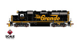 Scaletrains Rivet Counter SXT40183 EMD GP40 Phase IIc, D&RGW Rio Grande/Large Billboard Lettering #3092 HO Scale