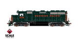 Scaletrains Rivet Counter SXT40227 EMD GP40 Phase IIc, WP Western Pacific #3528 Perlman Green HO Scale