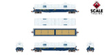 Scaletrains SXT40282 Thrall 48' 2-Hood Coil Steel Car CSX/White Hoods #496067 HO Scale