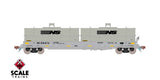 Scaletrains SXT40302 Thrall 48' 2-Hood Coil Steel Car Norfolk Southern/Large Thoroughbred Logo #168474 HO Scale