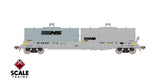 Scaletrains SXT40303 Thrall 48' 2-Hood Coil Steel Car Norfolk Southern/Mismatched Thoroughbred Logo Hoods #168483 HO Scale