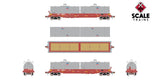 Scaletrains SXT40304 Thrall 48' 2-Hood Coil Steel Car CHTT/ex-CTRN Patched/Union Pacific Hoods #100524 HO Scale