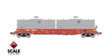 Scaletrains SXT40304 Thrall 48' 2-Hood Coil Steel Car CHTT/ex-CTRN Patched/Union Pacific Hoods #100524 HO Scale