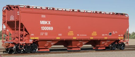 Scaletrains SXT40323 5188 Covered Hopper, MBKX #130094 HO Scale