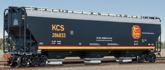 Scaletrains SXT40328 5188 Covered Hopper, Kansas City Southern/Belle #286832 HO Scale