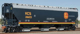 Scaletrains SXT40332 5188 Covered Hopper, Kansas City Southern/Belle #287342 HO Scale