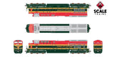 ScaleTrains SXT40376 Scale GE ET44AC, Kansas City Southern/Belle #5016 DCC & Sound HO Scale