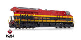 ScaleTrains SXT40376 Scale GE ET44AC, Kansas City Southern/Belle #5016 DCC & Sound HO Scale