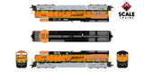 ScaleTrains SXT40415 GE ET44C4, BNSF/Heritage III #3750 DCC & Sound HO Scale