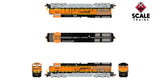 Scaletrains Rivet Counter SXT40433 GE ET44C4 BNSF/Heritage III #3744 DCC & Sound N Scale