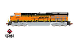 Scaletrains Rivet Counter SXT40435 GE ET44C4 BNSF/Heritage III #3750 DCC & Sound N Scale