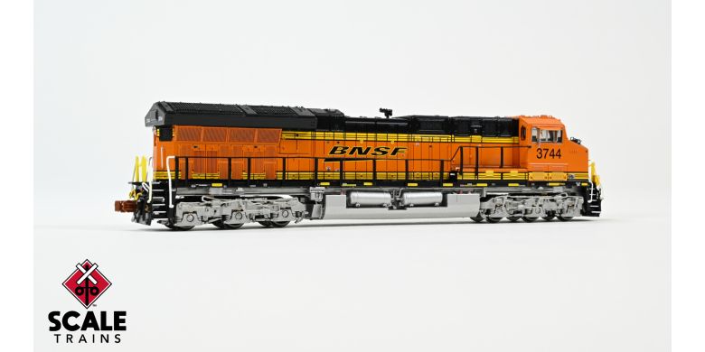 Scaletrains Rivet Counter SXT40433 GE ET44C4 BNSF/Heritage III #3744 DCC & Sound N Scale