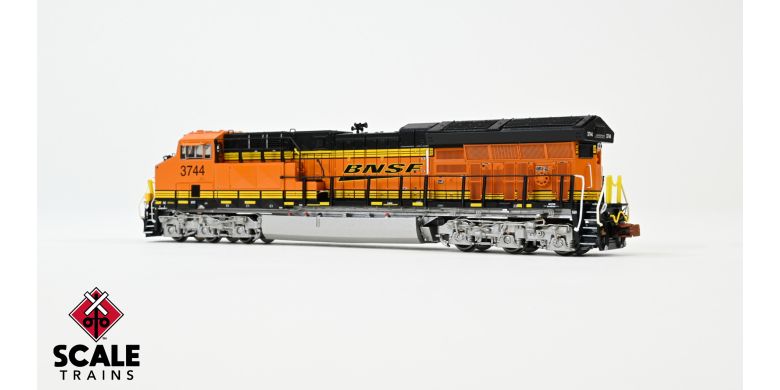 Scaletrains Rivet Counter SXT40435 GE ET44C4 BNSF/Heritage III #3750 DCC & Sound N Scale