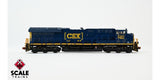 Scaletrains Rivet Counter SXT40443 GE ET44AH, CSX/YN3 Boxcar Logo/DP Sticker #3399 DCC & Sound N Scale