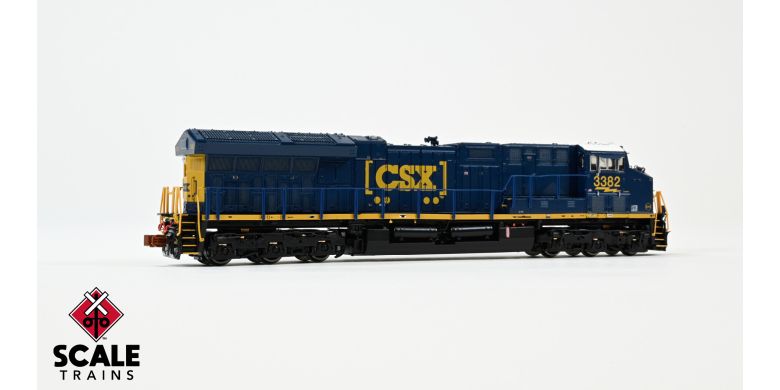 Scaletrains Rivet Counter SXT40443 GE ET44AH, CSX/YN3 Boxcar Logo/DP Sticker #3399 DCC & Sound N Scale