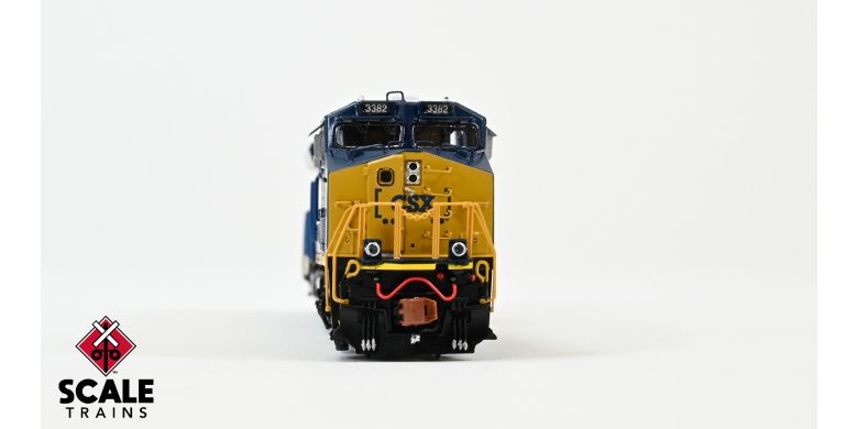 Scaletrains Rivet Counter SXT40443 GE ET44AH, CSX/YN3 Boxcar Logo/DP Sticker #3399 DCC & Sound N Scale