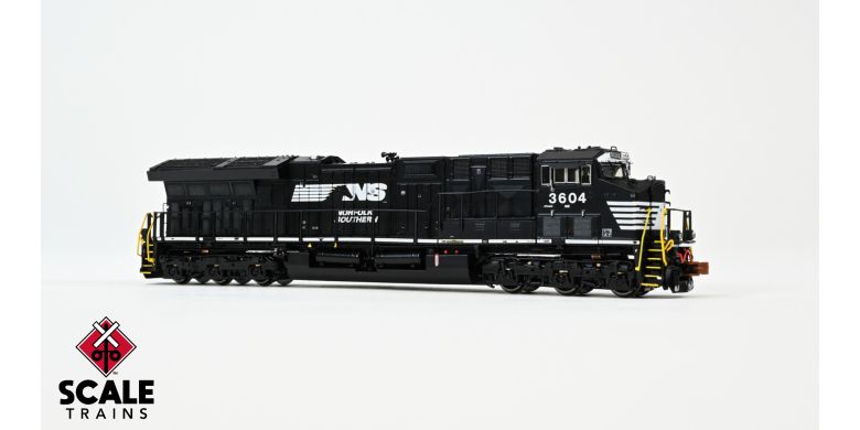 Scaletrains Rivet Counter SXT40447 GE ET44AC, Norfolk Southern/Horsehead/Standard NS Numbers #3636 DCC & Sound N Scale