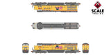 Scaletrains Rivet Counter SXT40449 GE C45AH, Union Pacific/Building America #2704 DCC & Sound N Scale