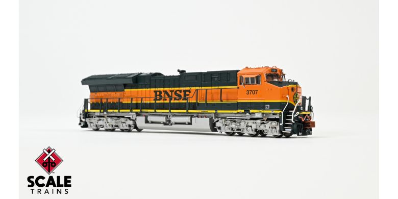 Scaletrains Rivet Counter SXT40455 GE ET44C4, BNSF/Heritage I #3712 DCC & Sound N Scale