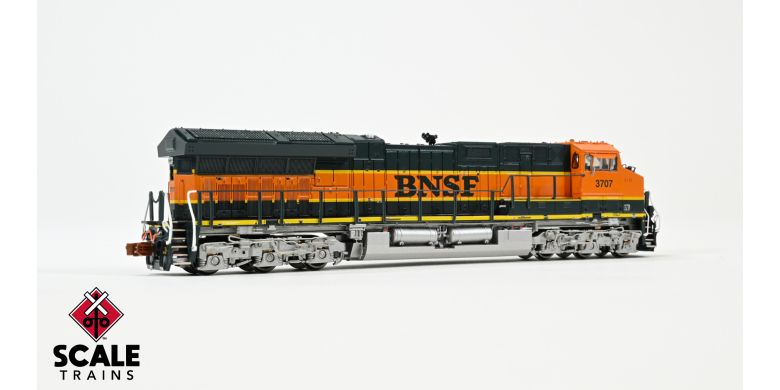 Scaletrains Rivet Counter SXT40455 GE ET44C4, BNSF/Heritage I #3712 DCC & Sound N Scale