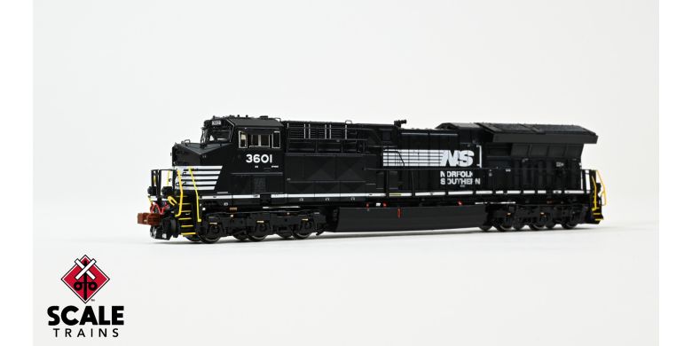 Scaletrains Rivet Counter SXT40477 GE ET44AC, Norfolk Southern/Thoroughbred #3601 DCC & Sound N Scale