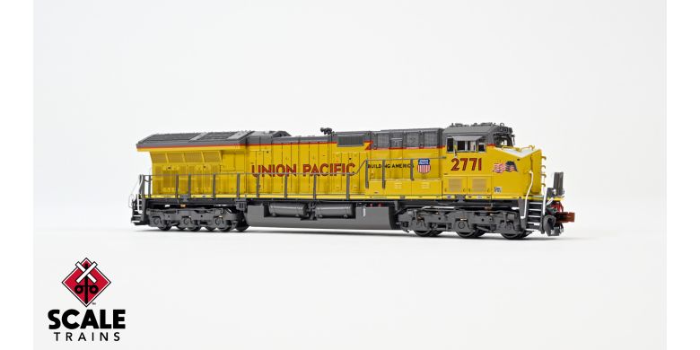 Scaletrains Rivet Counter SXT40487 GE C45AH, Union Pacific/New Small Flag Scheme #2793 DCC & Sound N Scale