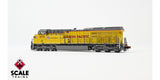 Scaletrains Rivet Counter SXT40485 GE C45AH, Union Pacific/New Small Flag Scheme #2784 DCC & Sound N Scale