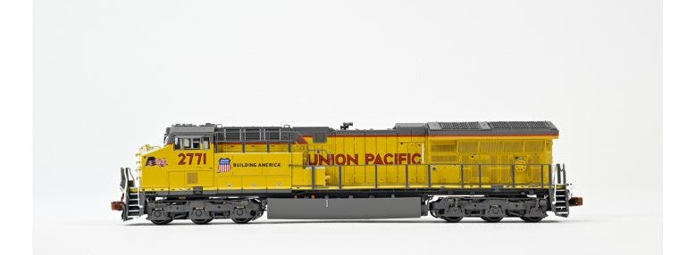 Scaletrains Rivet Counter SXT40485 GE C45AH, Union Pacific/New Small Flag Scheme #2784 DCC & Sound N Scale