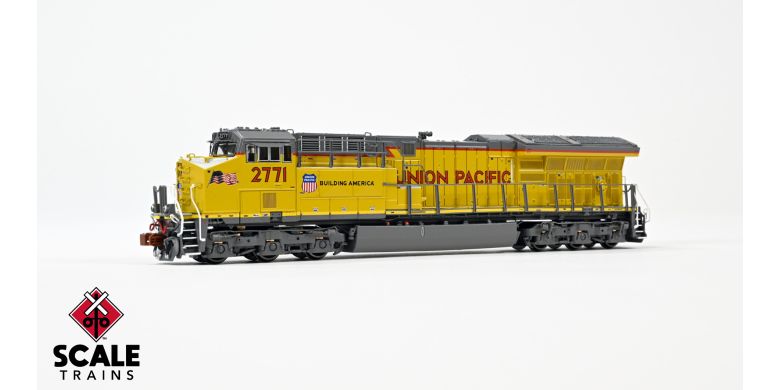 Scaletrains Rivet Counter SXT40487 GE C45AH, Union Pacific/New Small Flag Scheme #2793 DCC & Sound N Scale