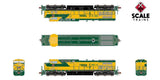 ScaleTrains SXT40597 GE AC4400CW, C&NW Chicago & NorthWestern /Operation Lifesaver #8814 DCC & Sound N Scale