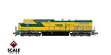 ScaleTrains SXT40597 GE AC4400CW, C&NW Chicago & NorthWestern /Operation Lifesaver #8814 DCC & Sound N Scale