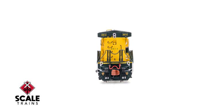 ScaleTrains SXT40597 GE AC4400CW, C&NW Chicago & NorthWestern /Operation Lifesaver #8814 DCC & Sound N Scale