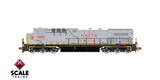 ScaleTrains SXT40609 GE AC4400CW, Kansas City Southern/NAFTA/Gray/KCS #2000 DCC & Sound N Scale