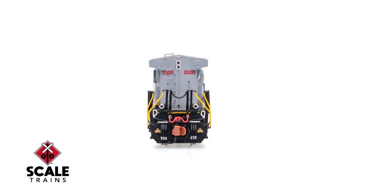ScaleTrains SXT40609 GE AC4400CW, Kansas City Southern/NAFTA/Gray/KCS #2000 DCC & Sound N Scale